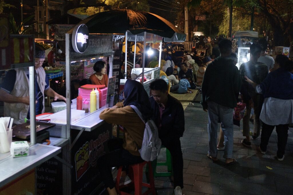 Night market. 