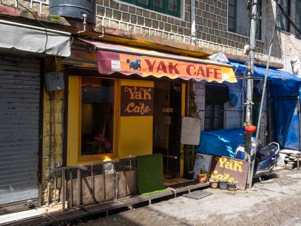 Millet pancakes in Mcleod Ganj: Yak café