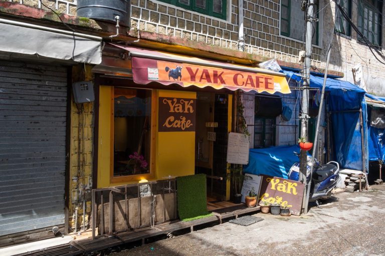 Millet pancakes in Mcleod Ganj: Yak café